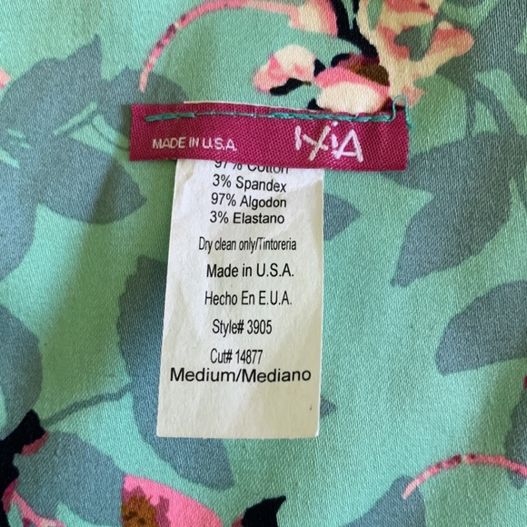 Women’s floral summer dress - size M - full skirt - Picture 4 of 5